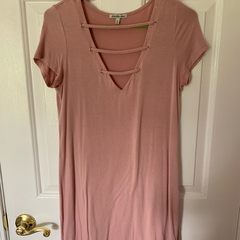cage front dress